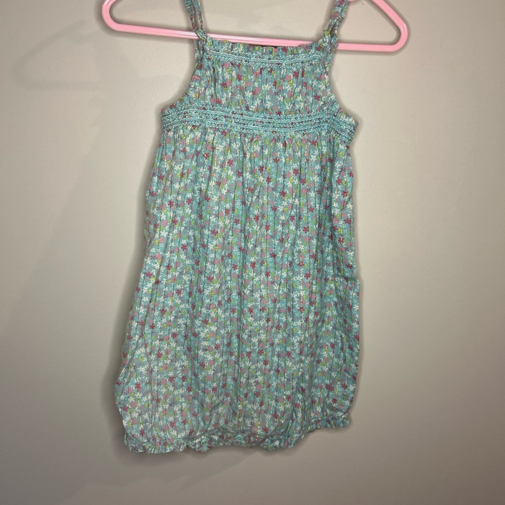 H&M Kids Floral Camisole - Blue and Pink